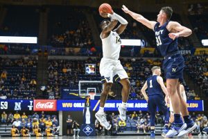 Strong shooting leads WVU men's basketball team past Navy, 85-64
